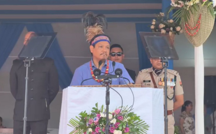 Meghalaya Chief Minister Conrad K. Sangma In his 80th Independence Day address