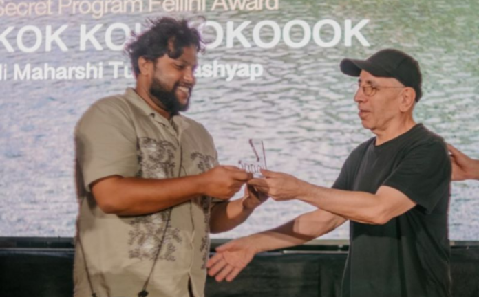 Maharshi Tuhin Kashyap Wins Fellini Award In Italy